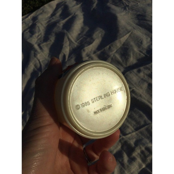 Vintage sterling house plastic cup Christmas tree candy cane elf 1985 - Picture 5 of 10